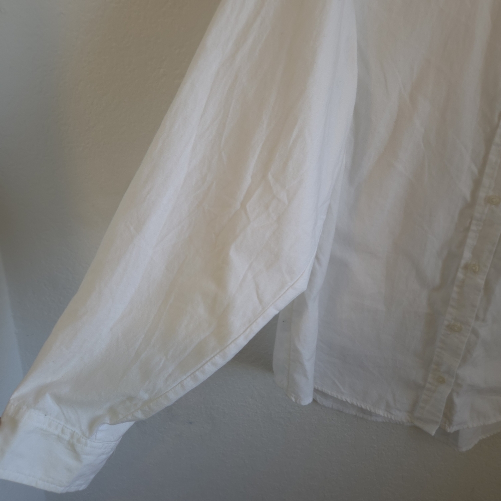 Universal Thread Long Sleeve Classic Fit Button-Down Shirt  White XXL - Picture 6 of 15